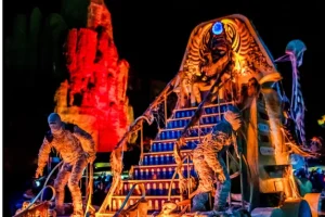 Night-time wanderings parc asterix